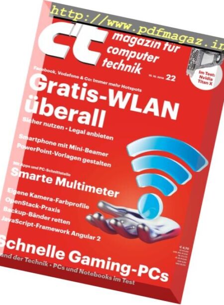 c’t – 15 Oktober 2016 Cover
