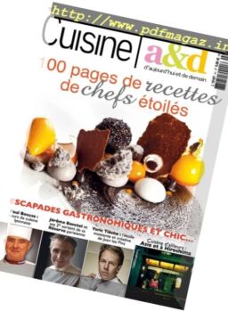 Cuisine a & d – Octobre-Novembre 2016
