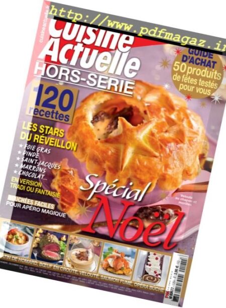 Cuisine Actuelle – Hors-Serie – Novembre-Decembre 2016 Cover