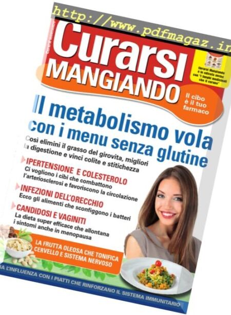 Curarsi Mangiando – Ottobre 2016 Cover