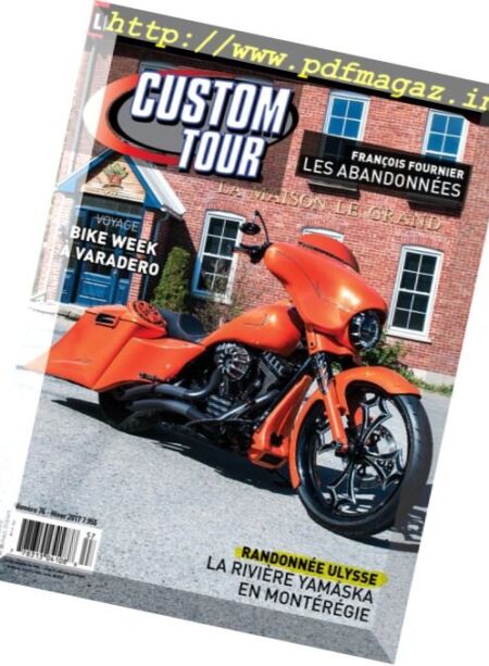 Custom Tour – Hiver 2017 Cover