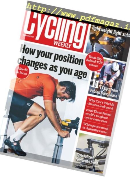 Cycling Weekly – 29 September 2016 Cover