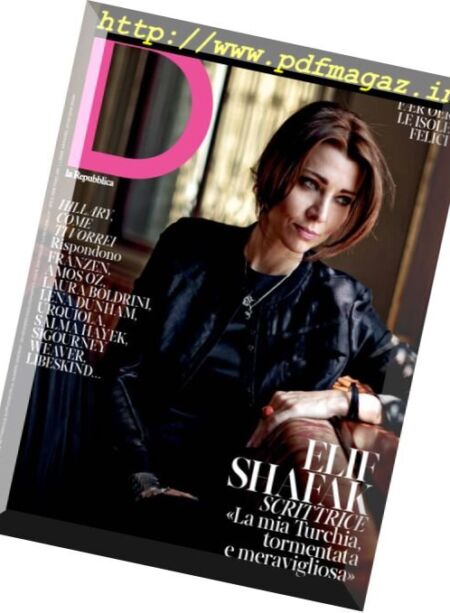 D la Repubblica – 29 Ottobre 2016 Cover