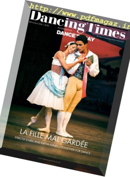 Dancing Times – November 2016 Cover