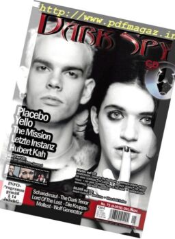 Dark Spy – Oktober-November 2016