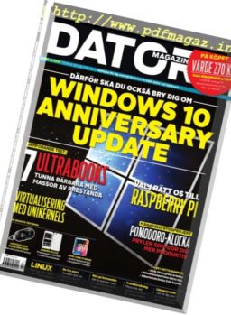 Dator Magazin – Nr.10, 2016