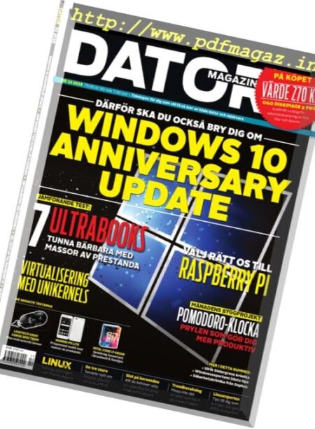 Dator Magazin – Nr.10, 2016 Cover