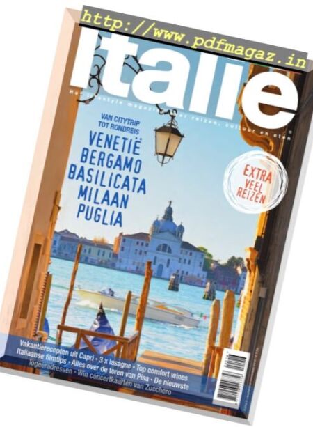 De Smaak van Italie – September-November 2016 Cover