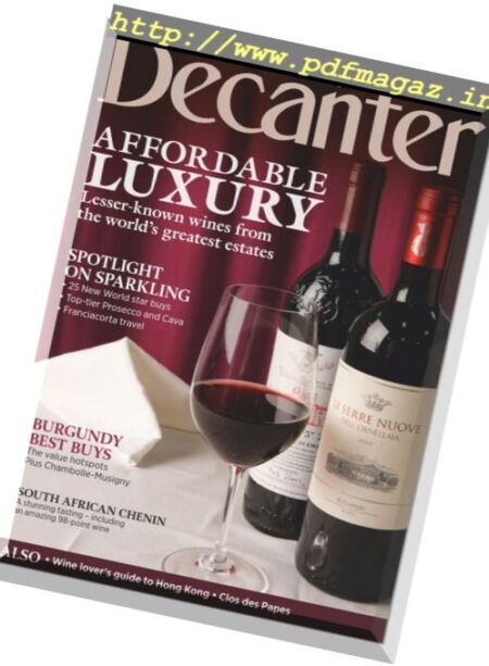 Decanter – November 2016 Cover