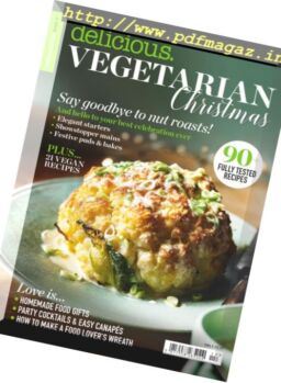 delicious. Vegetarian Christmas – Issue 17, 2016