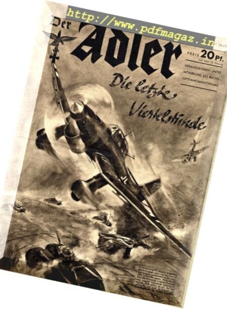 Der Adler – N 13, 25 Juni 1940 Cover