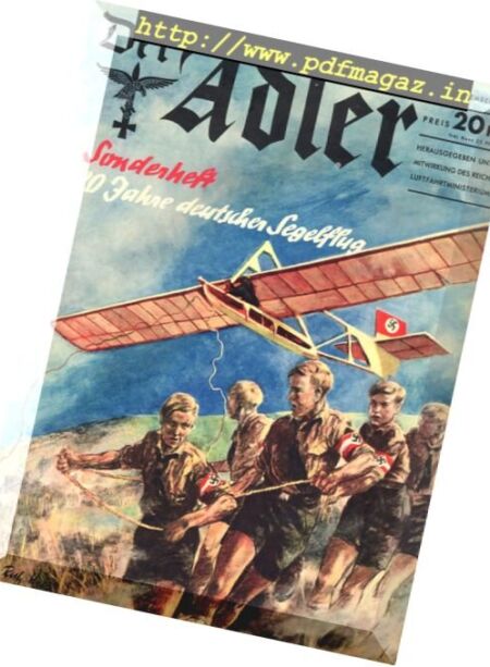 Der Adler – N 15, 5 September 1939 Cover