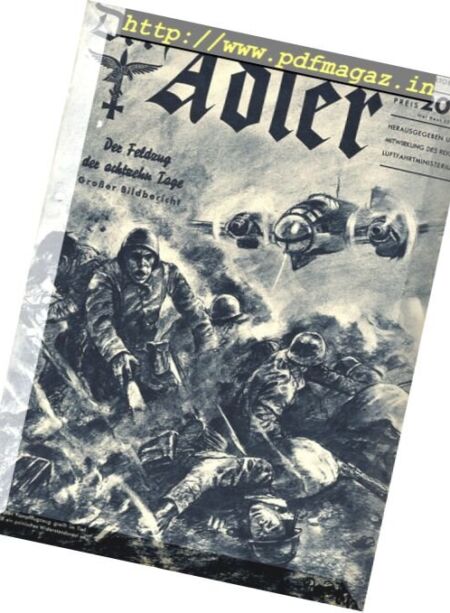 Der Adler – N 17, 3 Oktober 1939 Cover