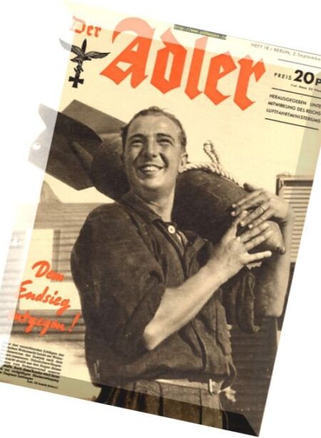 Der Adler – N 18, 2 September 1941 Cover