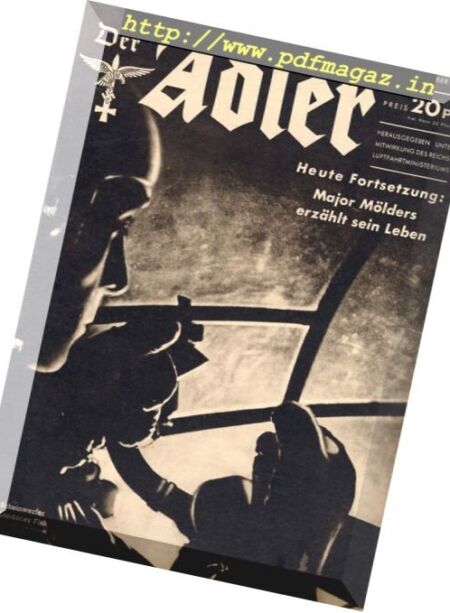 Der Adler – N 22, 29 Oktober 1940 Cover