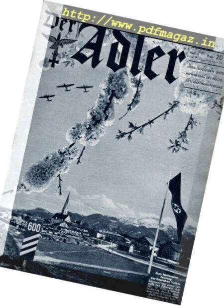 Der Adler – N 6, 2 Mai 1939 Cover