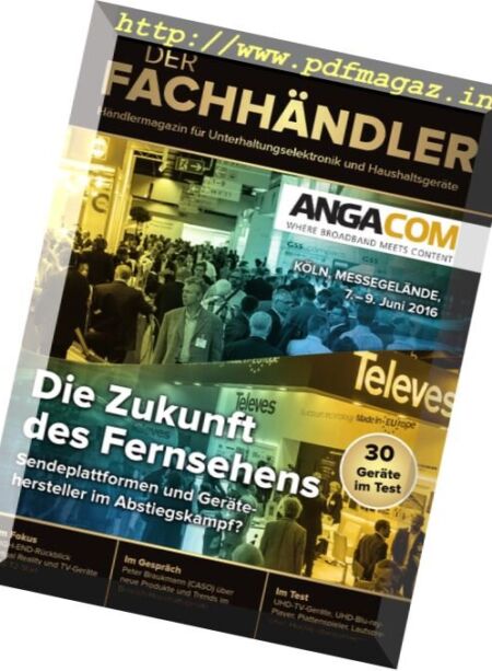 Der Fachhandler – Nr.2, 2016 Cover
