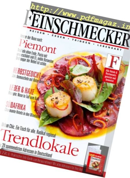 Der Feinschmecker – November 2016 Cover