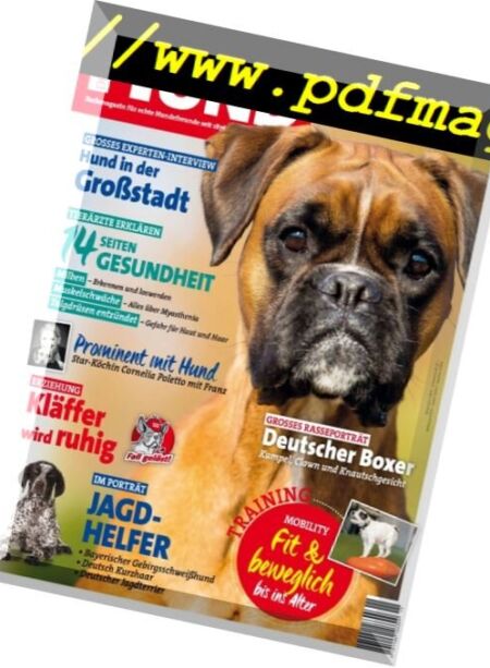 Der Hund – November 2016 Cover