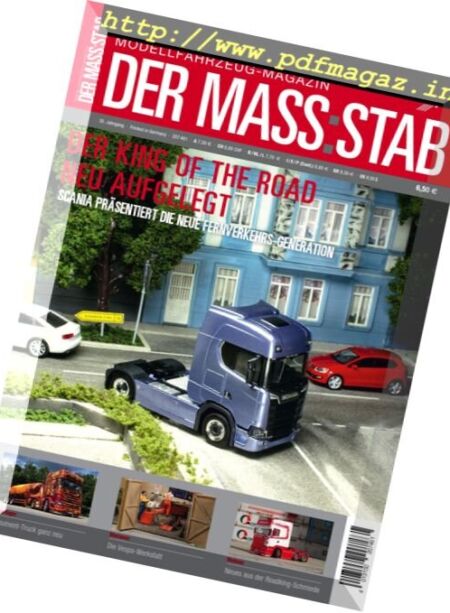 Der Mass Stab – Oktober 2016 Cover