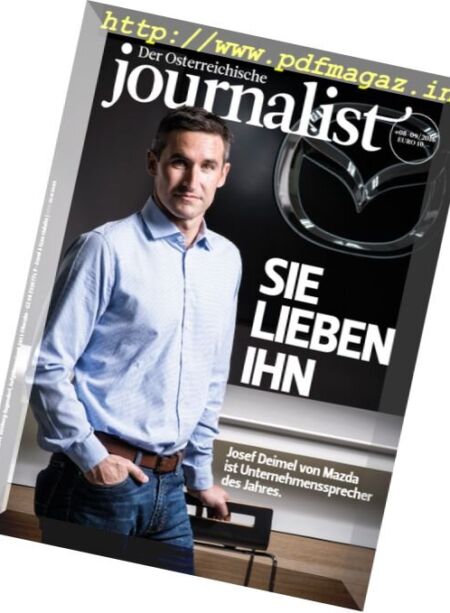 Der Osterreichische Journalist – August-September 2016 Cover