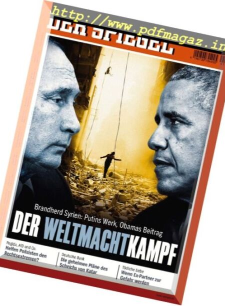 Der Spiegel – 8 Oktober 2016 Cover