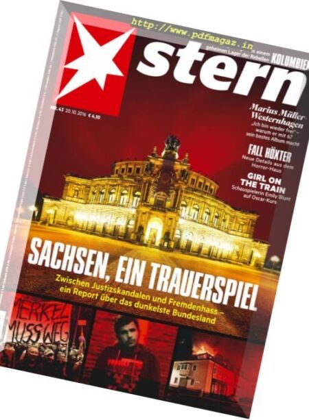Der Stern – 19 Oktober 2016 Cover