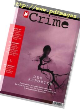 Der Stern Crime – Oktober 2016