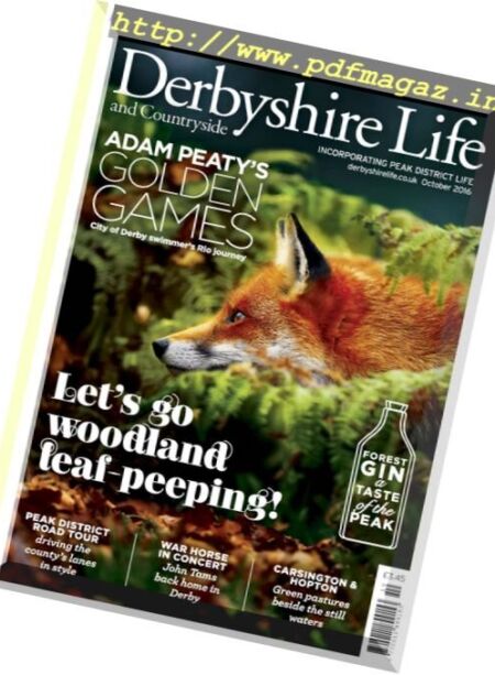 Derbyshire Life – October 2016 Cover