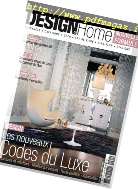 Design Home – Octobre-Decembre 2016 Cover