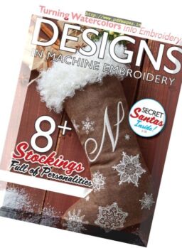 Designs in Machine Embroidery – November-December 2016