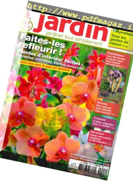 Detente Jardin – Novembre-Decembre 2016 Cover
