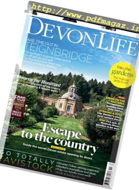 Devon Life – November 2016 Cover
