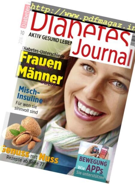 Diabetes Journal – Oktober 2016 Cover