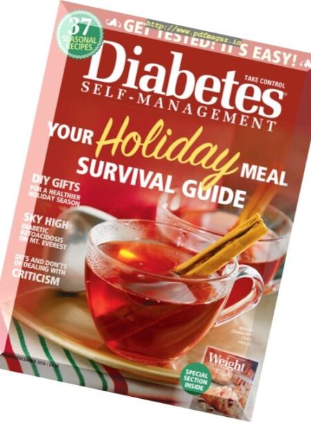 Diabetes Self-Management – November-December 2016 Cover