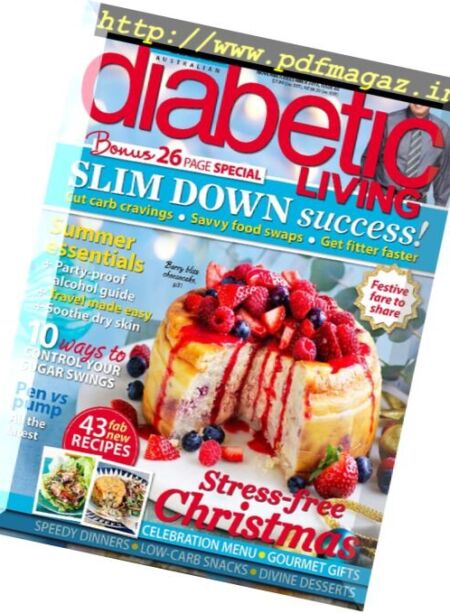 Diabetic Living Australia – November-December 2016 Cover