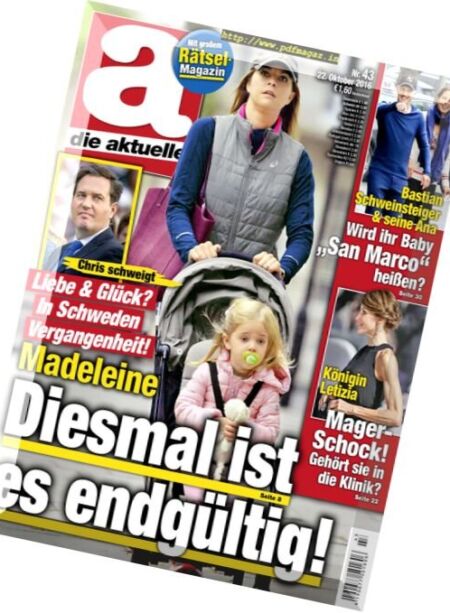 Die Aktuelle – 22 Oktober 2016 Cover