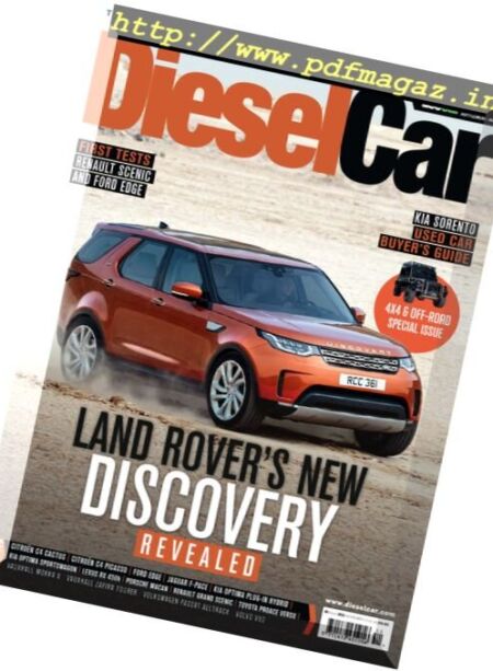 Diesel Car – November 2016 Cover