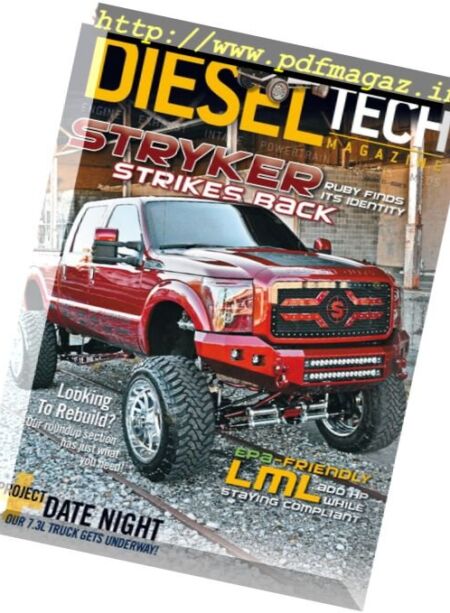 Diesel Tech Magazine – November 2016 Cover