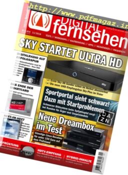 Digital Fernsehen – Nr.11 2016
