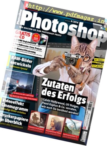 Digital Photo Sonderheft Photoshop – Nr.4, September-November 2016 Cover