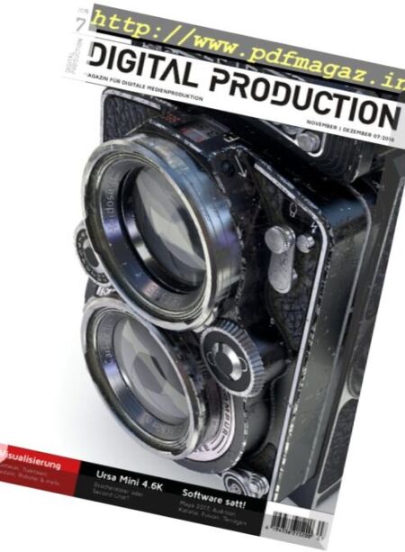 Digital Production – Nr.7, 2016 Cover