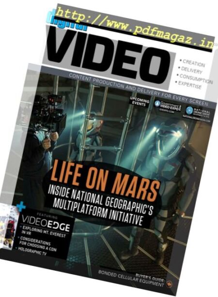 Digital Video – November 2016 Cover