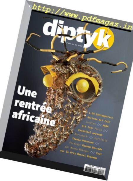 Diptyk – Octobre – Novembre 2016 Cover
