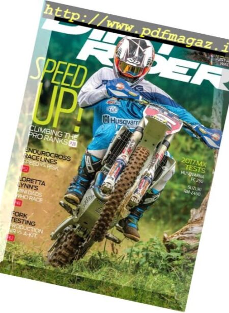 Dirt Rider – November 2016 Cover