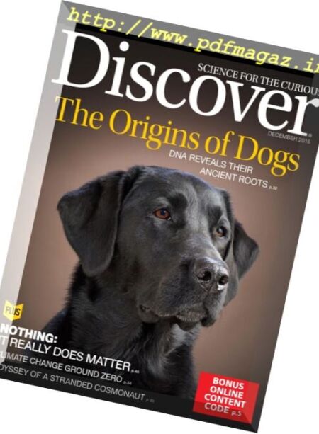Discover – December 2016 Cover