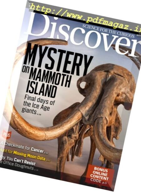 Discover – November 2016 Cover
