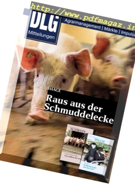 DLG Mitteilungen – November 2016 Cover