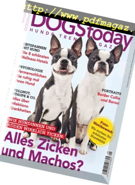 Dogs Today – September-Oktober 2016 Cover