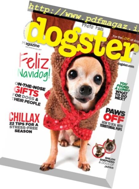 Dogster – December 2016 – January 2017 Cover
